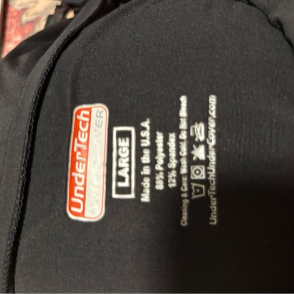 Like New, UnderTech Undercover Ladies Black Tank, Size Large - Picture 5 of 6